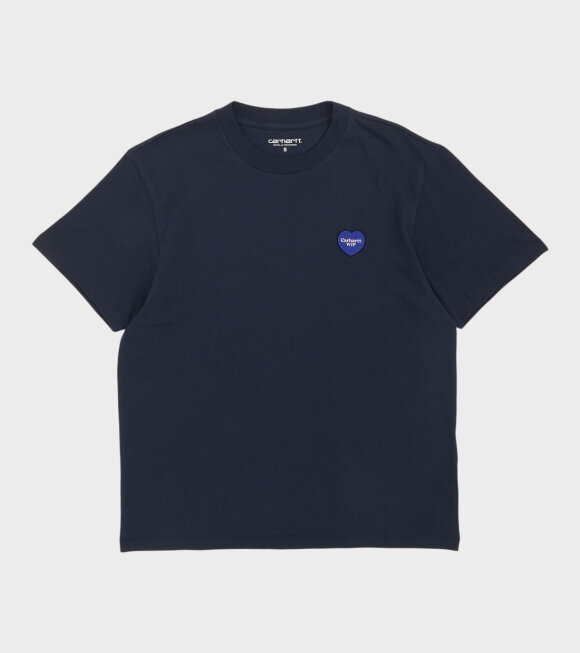 Carhartt WIP - W S/S Double Heart T-shirt Blue