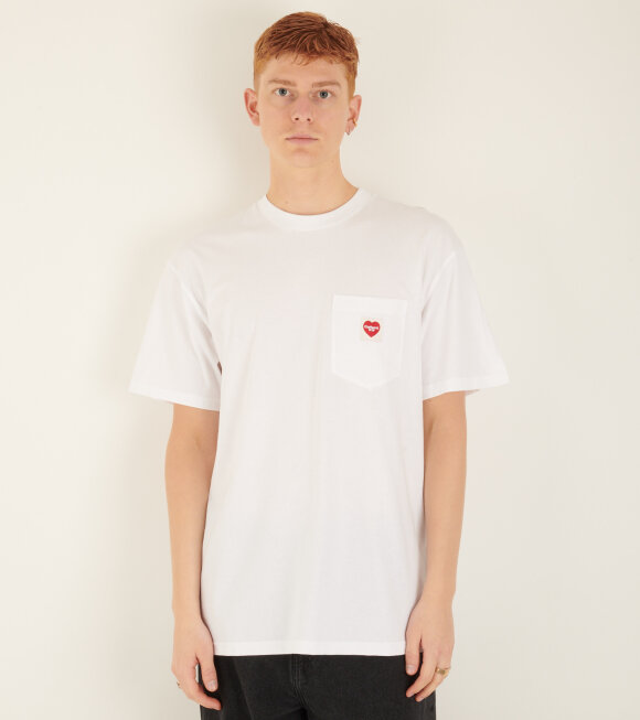 Carhartt WIP - S/S Pocket Heart T-shirt White