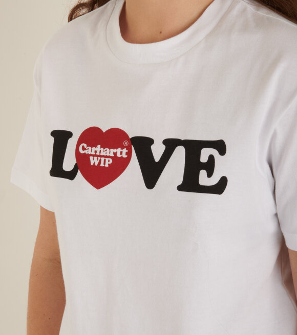 Carhartt WIP - W S/S Love T-shirt White