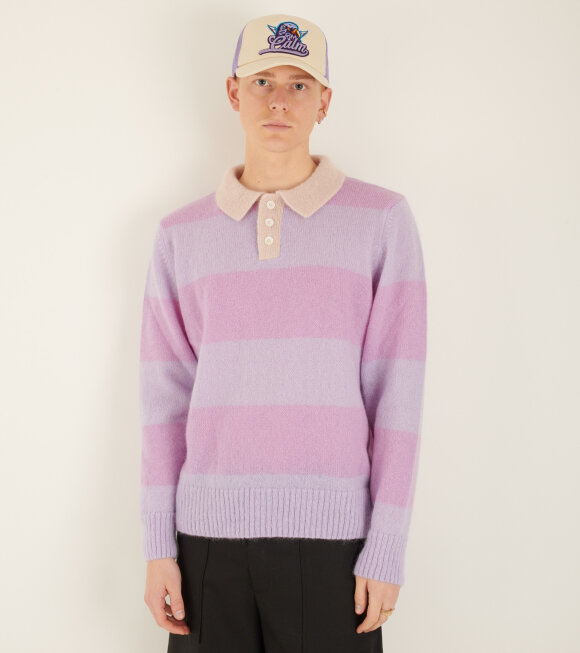 Calm. - Rugby Polo Purple Mix