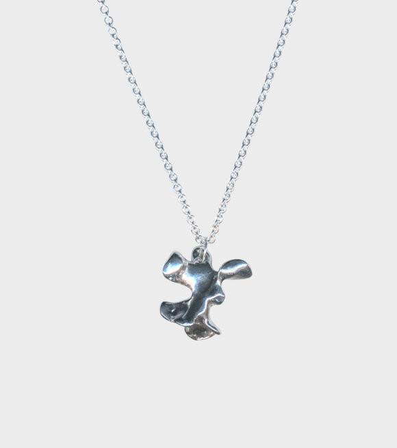 Magma - Ocean Pendant Necklace Silver 