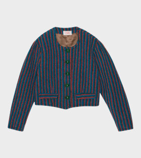 Piano Jacket Blue/Red