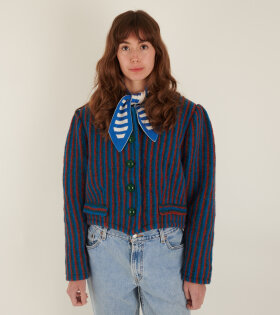 Piano Jacket Blue/Red
