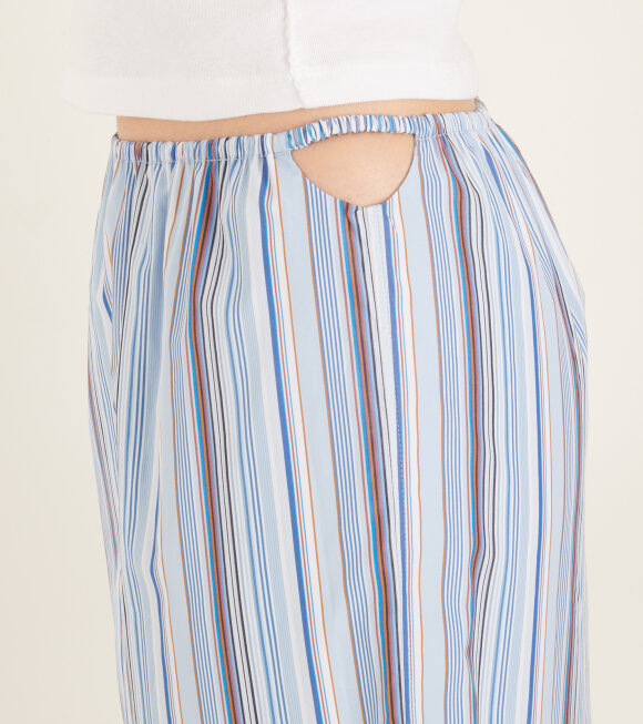 Saks Potts - Livia Skirt Blue Stripe