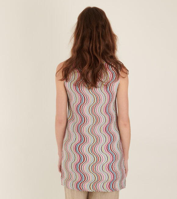 Missoni - Glitter Wavy Stripes Mini Dress Multicolor