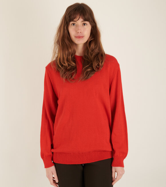 Comme des Garcons - Relaxed Sweater Red
