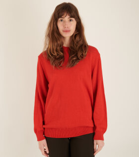 Relaxed Sweater Red