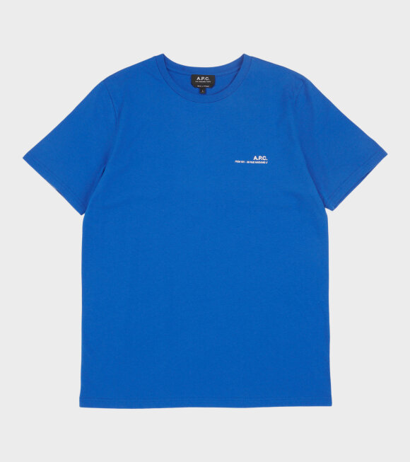 A.P.C - Item T-shirt Cobalt Blue