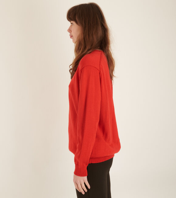 Comme des Garcons - Relaxed Sweater Red