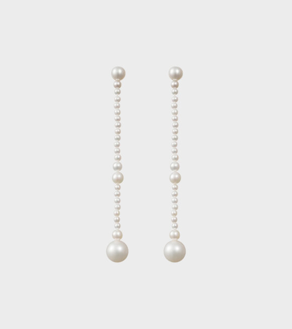 Sophie Bille Brahe - Promenade de Claude Earrings Freshwater Pearls 