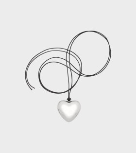 Spirit Necklace Small Heart Silver/Black