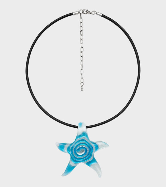 The Good Statement - Spirit Necklace Light Blue Star