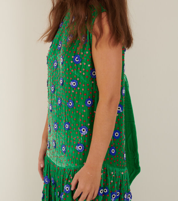 Caro Editions - Sonya Dress Beaded Silk Velvet