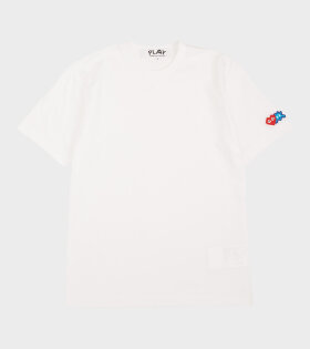 M Pixel Heart T-shirt White