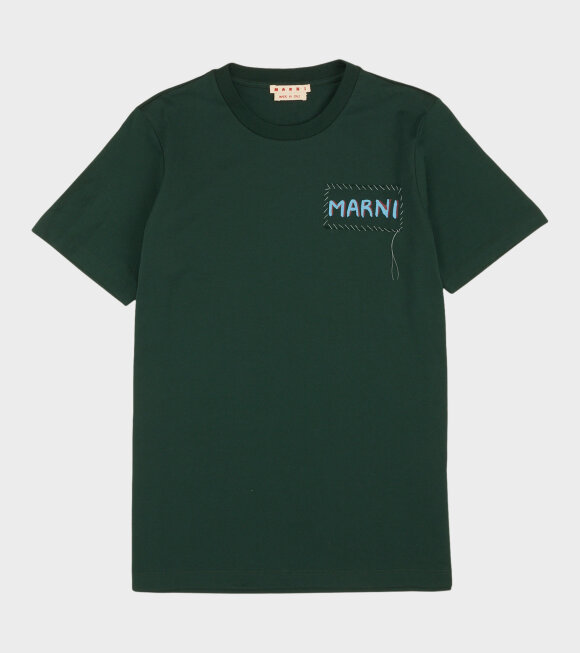 Marni - Logo T-shirt Spherical Green