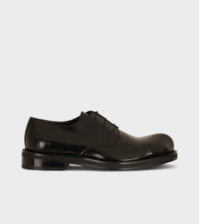 Leather Derby Shoe Black