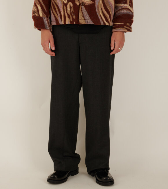 Sunflower - Wide Twist Trousers Antracite