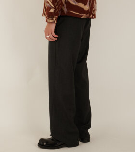 Wide Twist Trousers Antracite