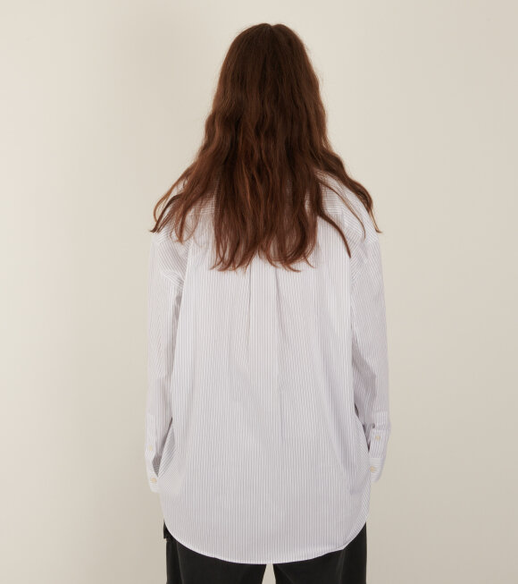 Acne Studios - Striped Shirt White/Blue