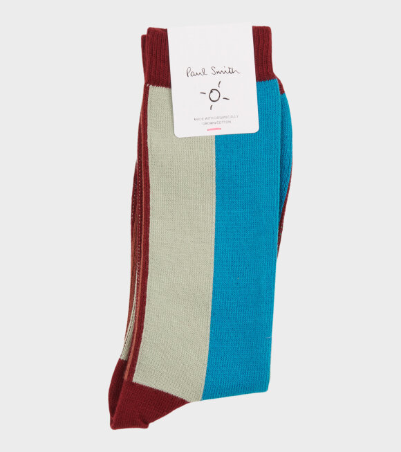 Paul Smith - Colour Block Socks Multicolor