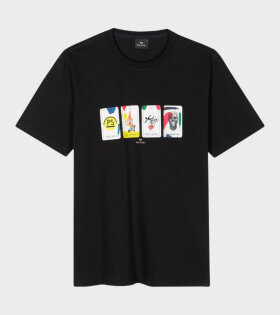 Tarot Cards T-shirt Black