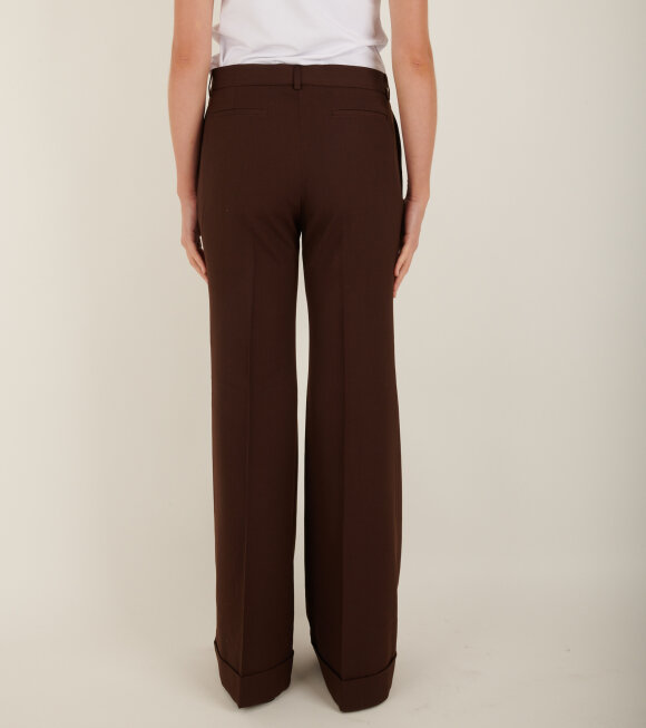 Acne Studios - Tailored Flared Trousers Chestnut Brown 