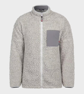 Varmahlid Shearling Fleece Jacket Grey 