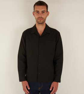 Carsten Solotex Twill L/S Shirt Black