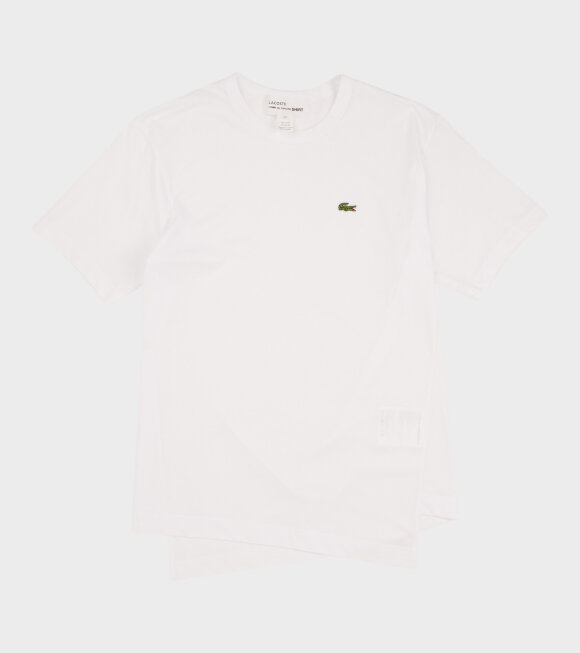 Comme des Garcons Shirt - CDGS X Lacoste T-shirt White