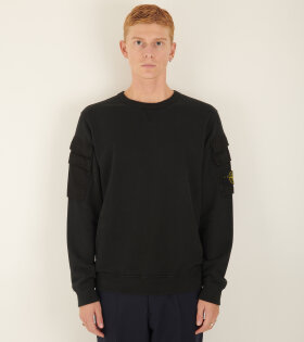 Felpa Pocket Sweatshirt Black