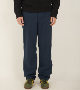 Loose Fit Tailored Trouser Navy