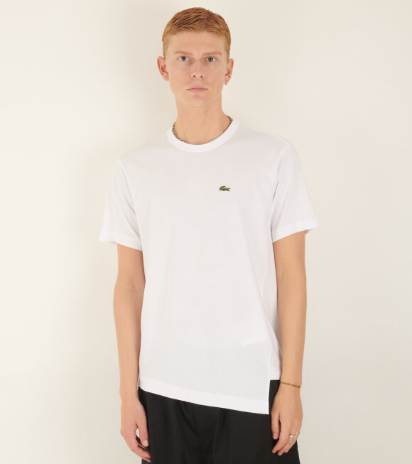 Comme des Garcons Shirt - CDGS X Lacoste T-shirt White