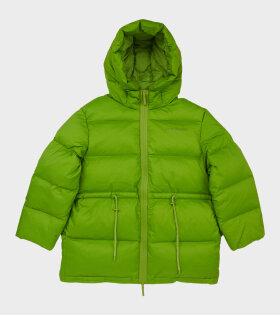 Hooded Puffer Jacket Grass Green