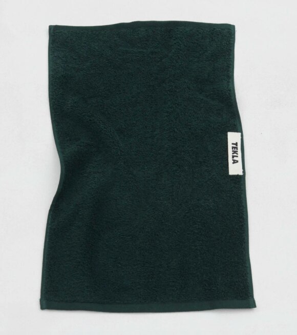 Tekla - Guest Towel 30x50 Forest Green