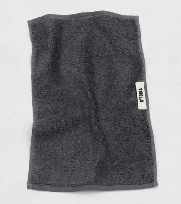 Tekla - Hand Towel 50x80 Charcoal Grey