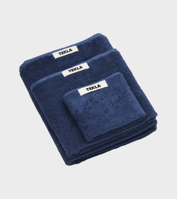 Tekla - Bath Towel 70x140 Navy 