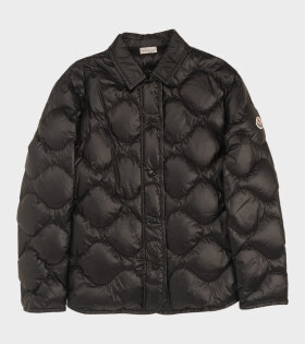 Quilted Camicia Jacket Black