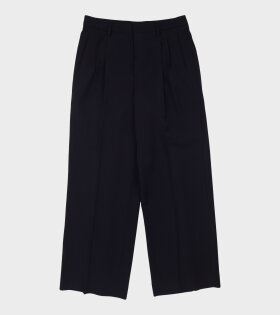 Straight Fit Trousers Night Blue