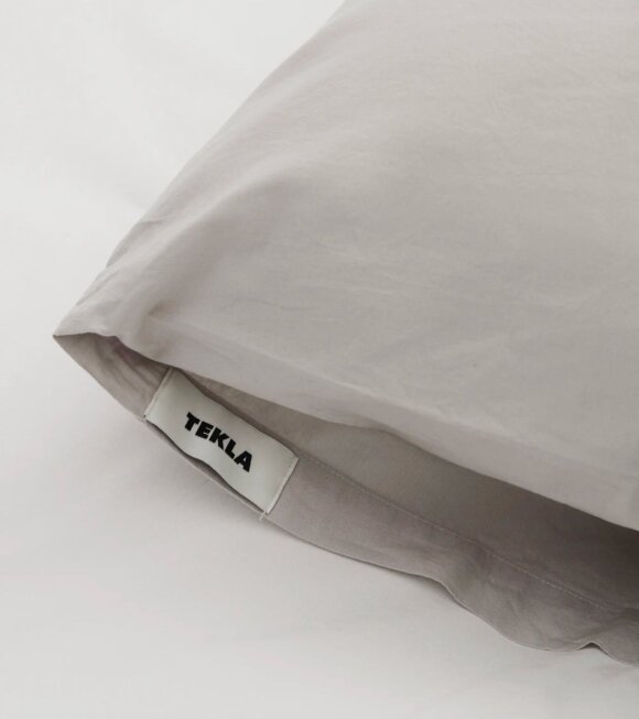 Tekla - Percale Pillow 60x63 Soft Grey 