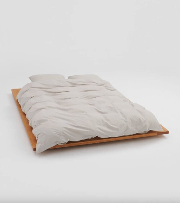 Tekla - Percale Pillow 60x63 Soft Grey 