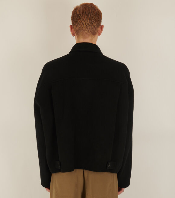 Acne Studios - Wool Zipper Jacket Black