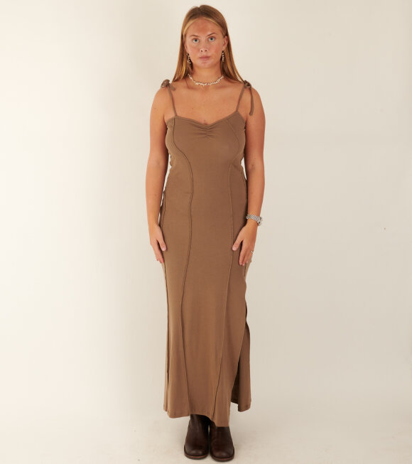 Kernemilk - Uma Dress Brown 