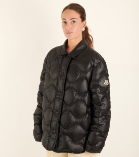 Quilted Camicia Jacket Black