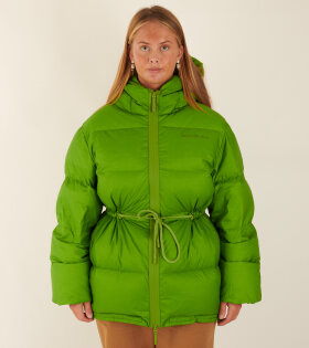 Hooded Puffer Jacket Grass Green