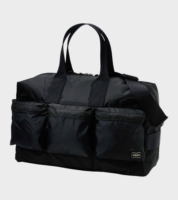 Porter - Force 2Way Duffle Bag Black
