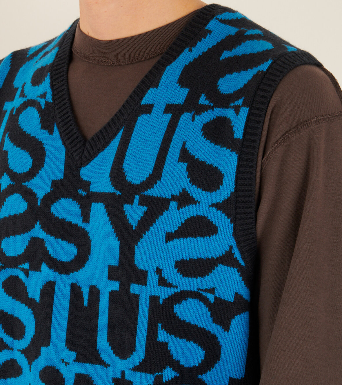 Stussy Stacked Sweater Vest