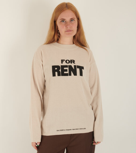 ERL - For Rent Sweater Broken White