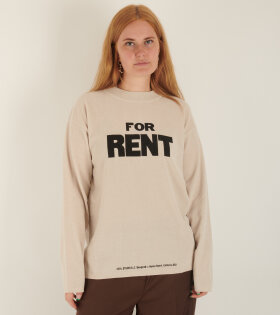 For Rent Sweater Broken White