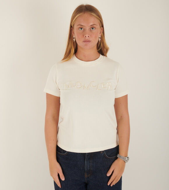Moncler - S/S Logo T-shirt Off-white
