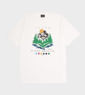 Outdoor Print T-shirt White